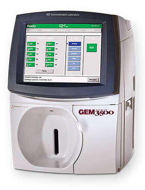GEM Premier 3500 blodgass