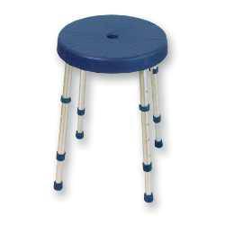 Badetaburet Rund Blaa Jus