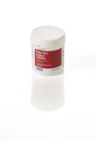 Rely Plus On Virkon 10x5g tablets
