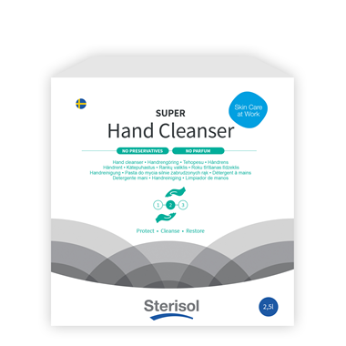 Sterisol SUPER handrens 25l kartong uparfymert