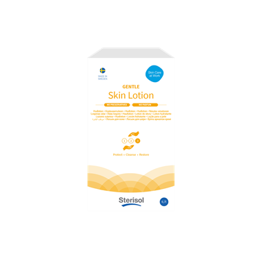 Sterisol GENTLE hudlotion uparfymert 0,7l ytterpakning